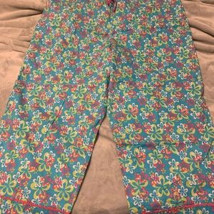Floral Patterned lounge pants X-Large secret treasures